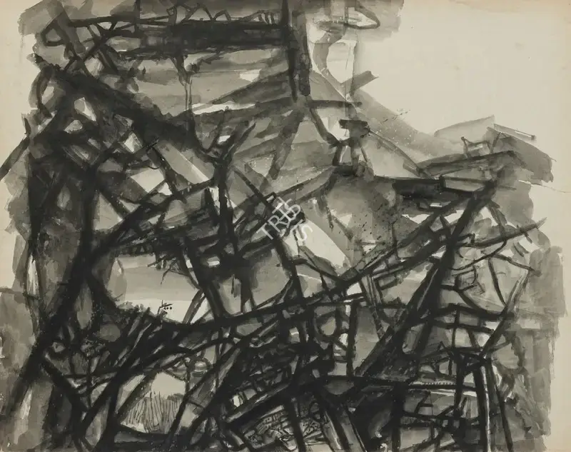 Ramkumar (Artist), Untitled, 1985, Painting