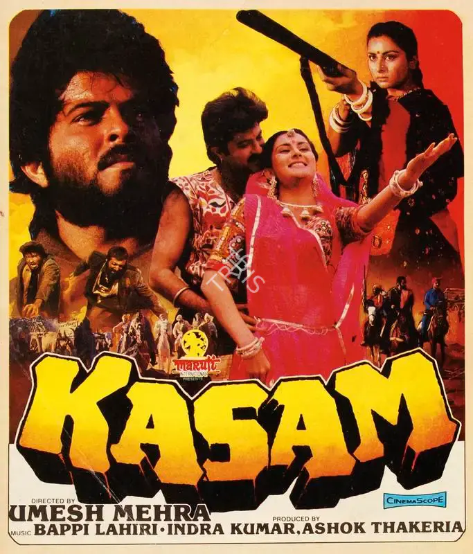 Inder Kumar (Producer), Kasam, 1988, Song-Synopsis Booklet