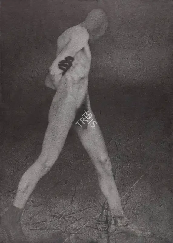 Broota, Rameshwar (Artist). Man-XIX, 1984 | Painting, So.Lon/10.06.19, 2019 · Sotheby's