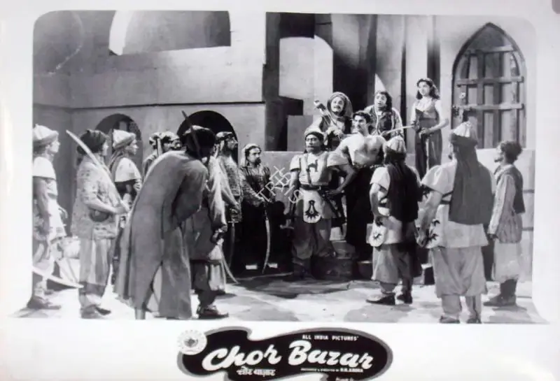 P.N. Arora (Producer), Chor Bazaar, 1954, Lobby Card