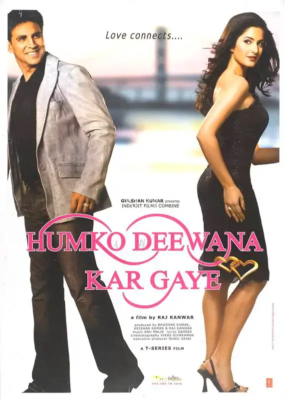 Raj Kanwar (Producer), Humko Deewana Kar Gaye, 2006, Full Sheet Poster
