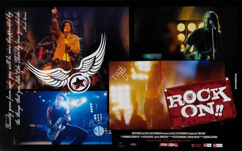 Farhan Akhtar (Producer), Rock On, 2008, Lobby Card