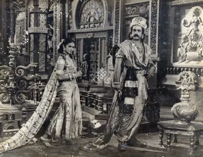 Shanker Bhatt (Producer), Vikramaditya, 1945, Photographic Still