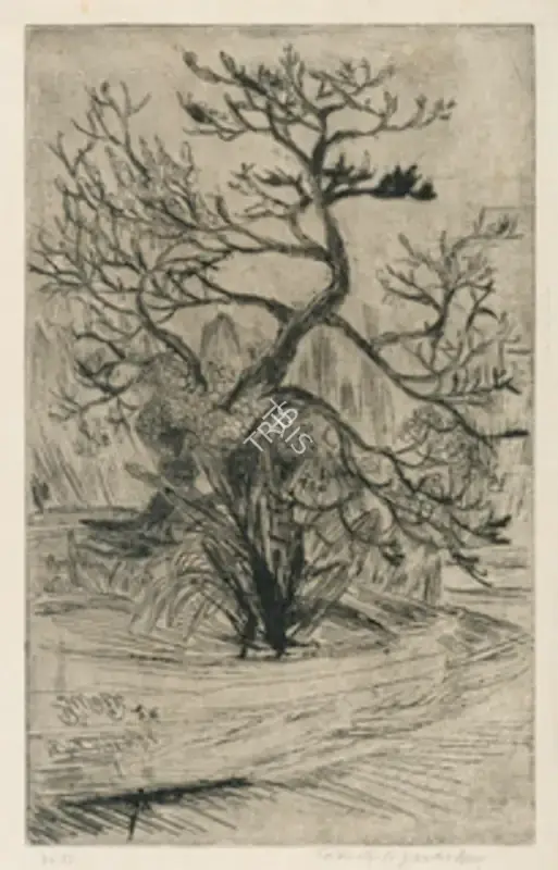 B.B. Mukherjee (Artist), Untitled, 1936, Graphic Art