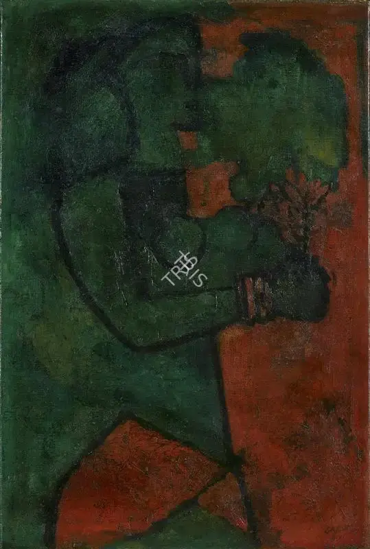 H.A. Gade (Artist), Untitled, 1957, Painting