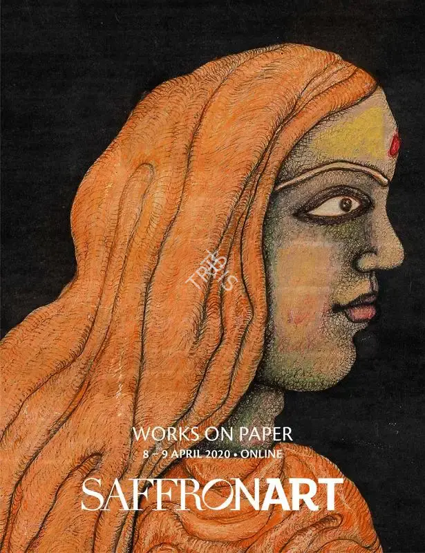 Saffronart (Auction House), Works on Paper, 2020, Auction Catalogue