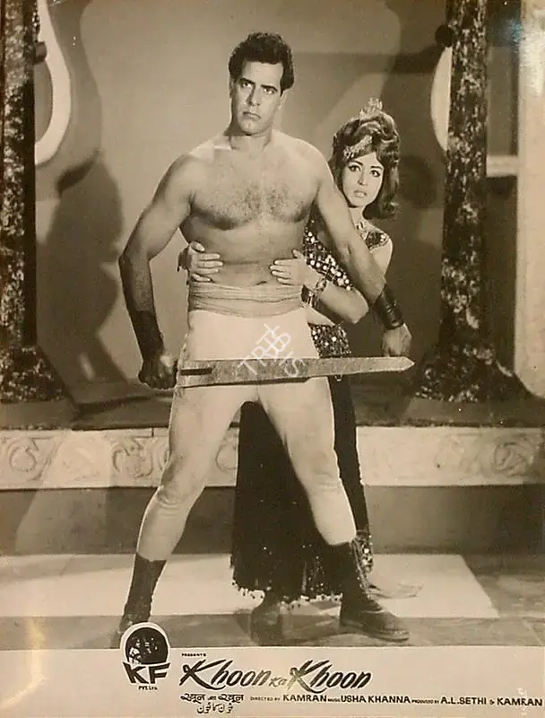 A.L. Sethi (Producer), Khoon Ka Khoon, 1966, Lobby Card