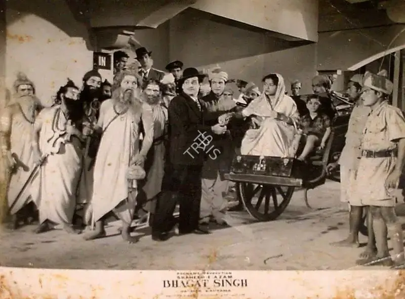 Jagdish Gautam (Director), Shaheed E Azam Bhagat Singh, 1954, Lobby Card