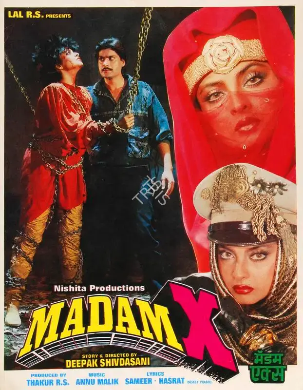 Thakur R. S. (Producer), Madam X, 1993, Song-Synopsis Booklet
