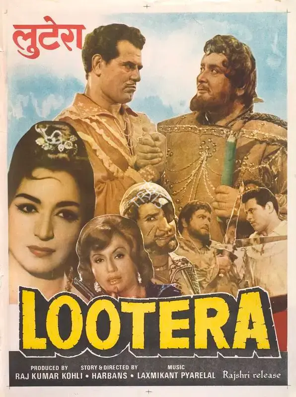 Raj Kumar Kohli (Producer), Lootera, 1965, Full Sheet Poster
