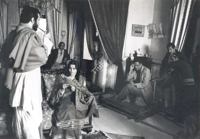 Nemai Ghosh (Still Photographer), Ghare Baire, 1985, Working Still