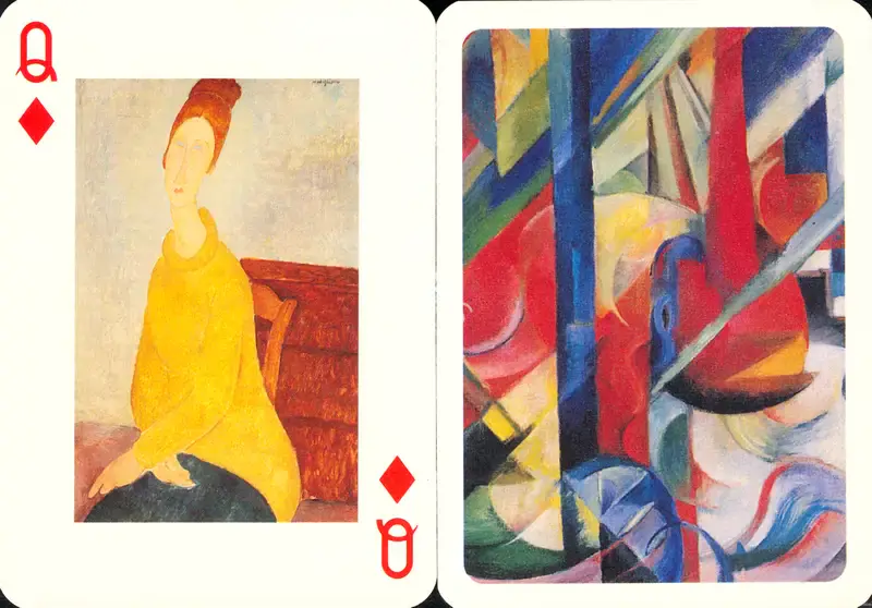 Modern Art - Guggenheim, 1997, Playing Cards