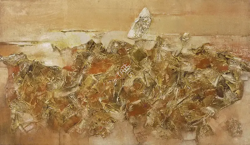 Santosh, G.R. (Artist). Untitled, 1964 | Painting, Sa.Mum.10.12.25, 2025 · Saffronart