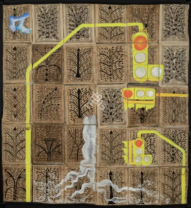 Arpana Caur (Artist), Untitled, 1998, Painting