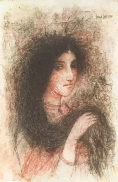 Arup Das (Artist), Untitled, 2002, Painting
