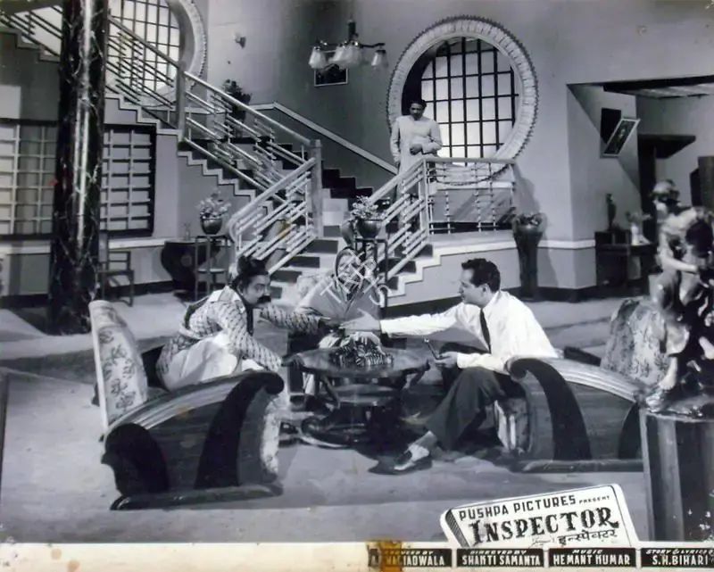 A.A. Nadiadwala (Producer), Inspector, 1956, Lobby Card