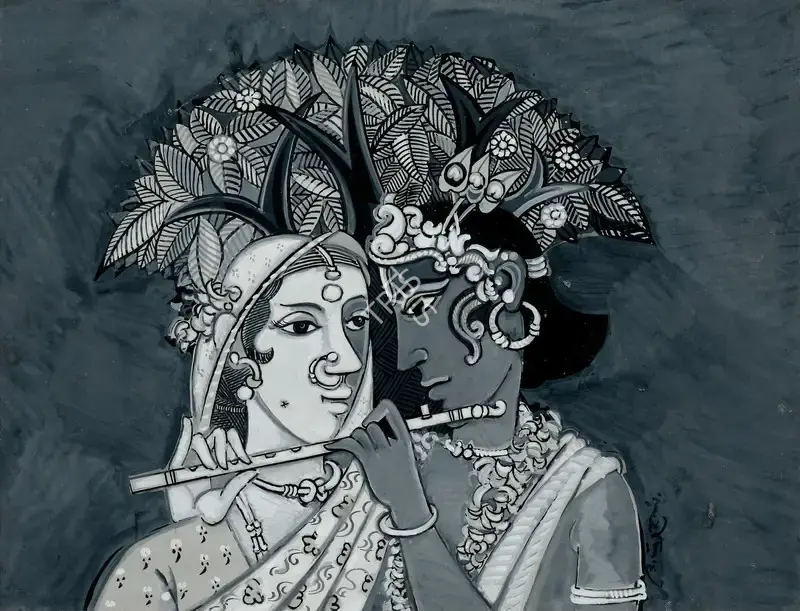 K. Laxma Goud (Artist), Untitled, 1975, Painting