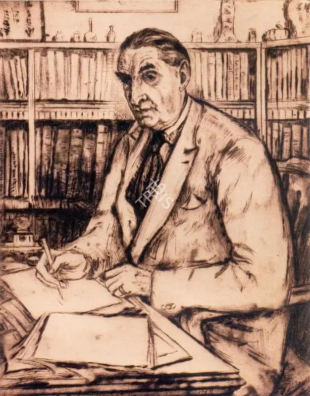 Mukul Dey (Artist), A Folio Of Six Prints And A Drawing (A Folio Of 7), Print