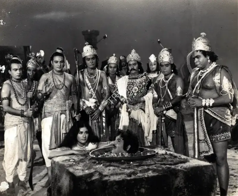 Kantibhai Parikh (Producer), Shankar Sita Ansuya, 1965, Photographic Still