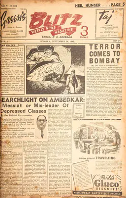 R.K. Karanjia (Editor), Blitz, 1942, Magazine