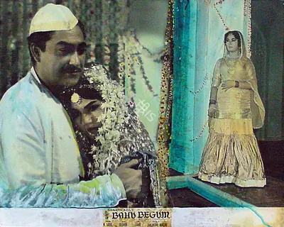 Nariman A. Irani (Cinematographer), Bahu Begum, 1967, Lobby Card
