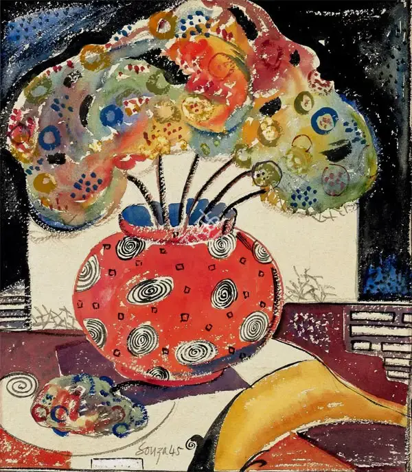 F.N. Souza (Artist), Untitled, 1945, Painting