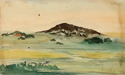 Gaganendranath Tagore (Artist), Murabati Pahar, Painting