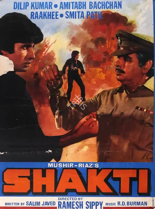Mushir (Producer), Shakti, 1982, Full Sheet Poster