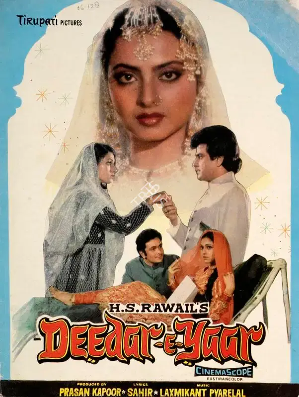 Prasan Kapoor (Producer), Deedar E Yaar, 1982, Song-Synopsis Booklet
