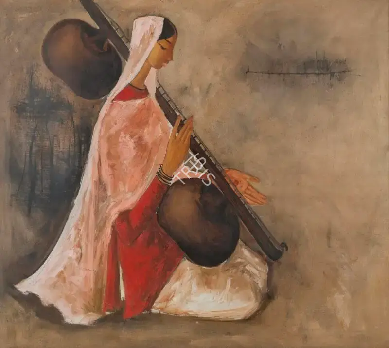B. Prabha (Artist), Untitled, 1964, Painting