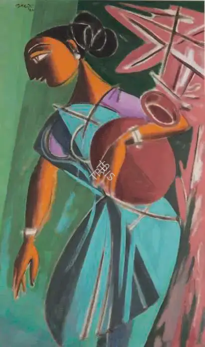 Keyt, George (Artist). Untitled, 1964 | Painting, Ch.NeY/14.09.16, 2016 · Christie's