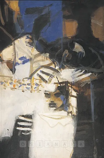 Chittrovanu Mazumdar (Artist), Untitled, 1995, Painting