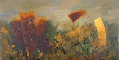 Biren De (Artist), Nymph, 1961, Painting