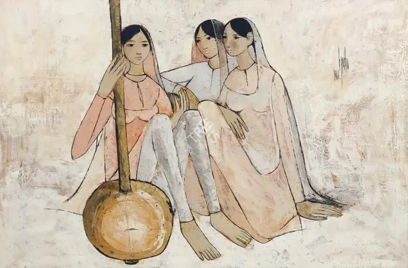 B. Prabha (Artist), Untitled, 1966, Painting