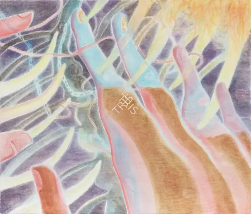 Anjuli Rathod (Artist), Cord, 2023, Painting