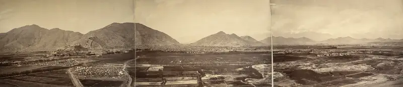 John Burke (Photographer), Afghan Panorama, Antiquarian Photograph