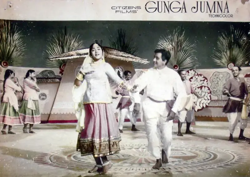 V. Babasaheb (Cinematographer), Gunga Jamuna, 1961, Lobby Card