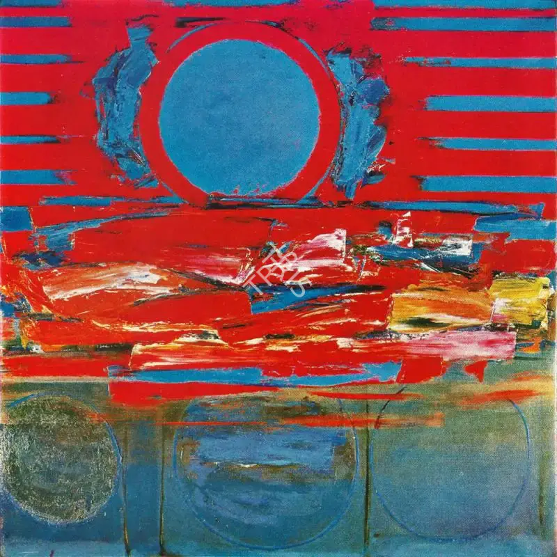 Ceri Richards (Artist), La Cathedrale Engloutie (Sonoro sans durete), 1962, Painting