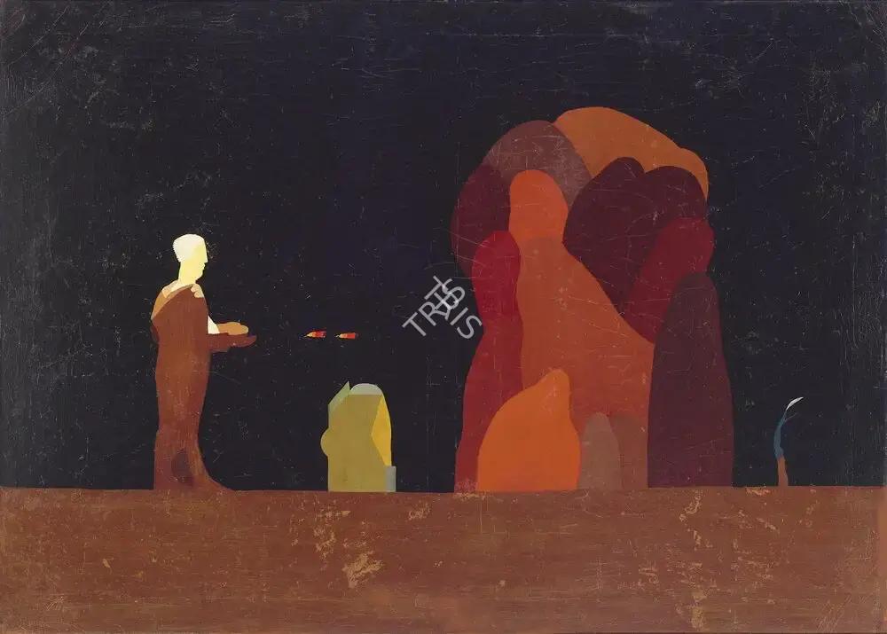 Jai Zharotia (Artist), Untitled, 1980, Painting