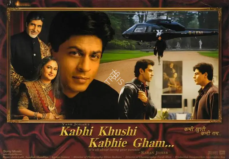 Yash Johar (Producer), Kabhi Khushi Kabhi Gham, 2001, Lobby Card