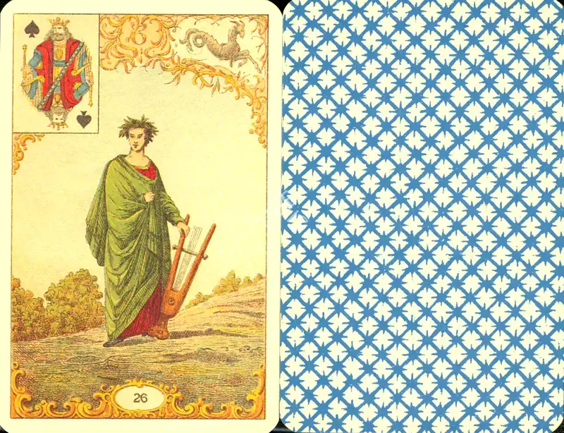 Antique Destiny Cards, 1986, Playing Cards