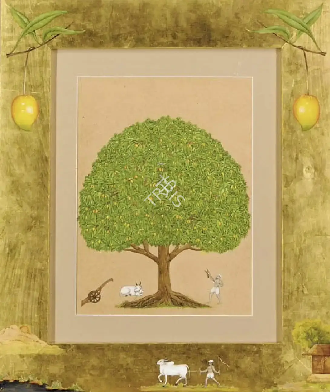 Ramesh Sharma (Artist), Mango Tree, Painting