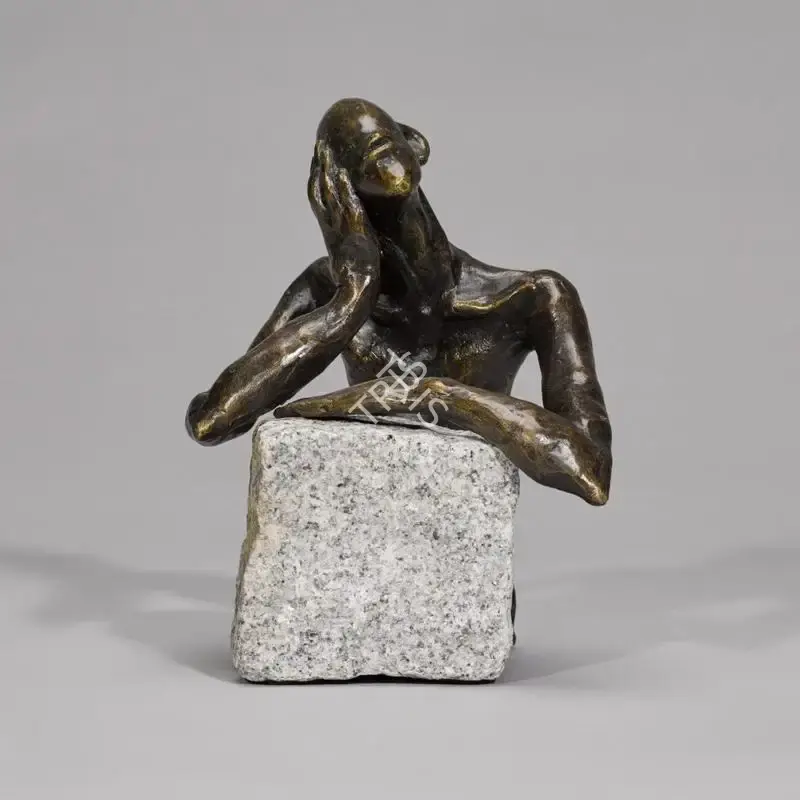 Dimpy Menon (Artist), Untitled (Pondering, Thinking), Sculpture