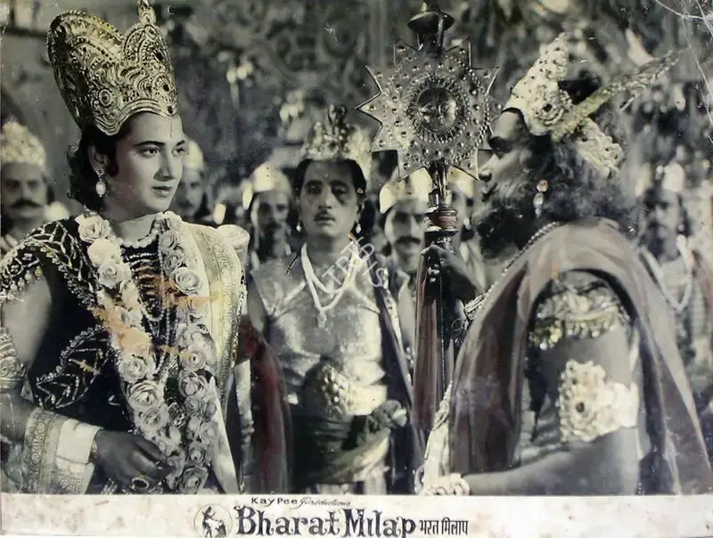 Babubhai Mistri (Director), Bharat Milap, 1965, Lobby Card