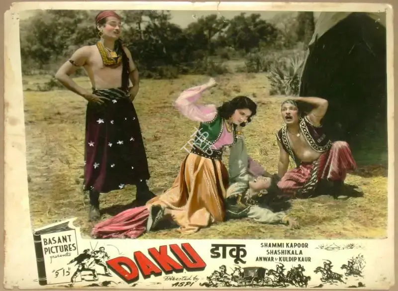 Aspi (Director), Daku, 1955, Lobby Card
