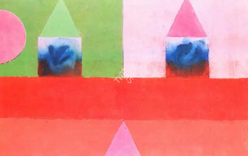 J. Swaminathan (Artist), Colour of Geometry Series, 1968, Painting
