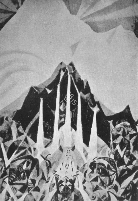 Gaganendranath Tagore (Artist), The Song of the Himalayas, Painting