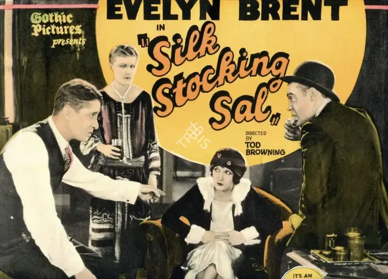 Tod Browning (Director), Silk Stocking Sal, 1924, Poster