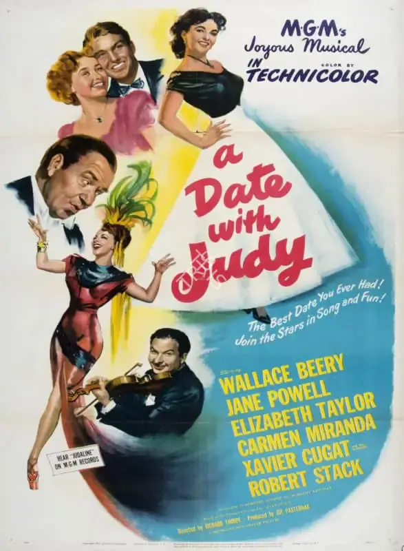 Joe Pasternak (Producer), A Date with Judy, 1948, Poster