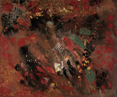 Dave, Shanti (Artist). Untitled, 1959 | Painting, Sa.Onl/30.01.25, 2025 · Saffronart